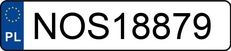 Numer rejestracyjny NOS 18879 posiada VOLKSWAGEN PASSAT - NOS18879 Numer rejestracyjny NOS 18879 posiada VOLKSWAGEN PASSAT - NOS18879