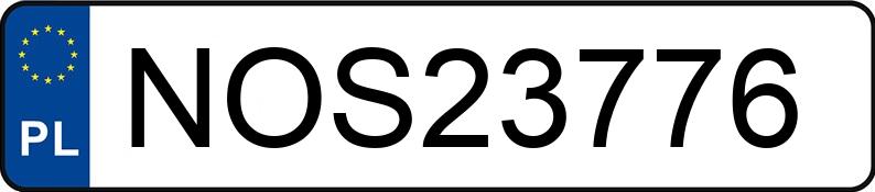 Numer rejestracyjny NOS 23776 posiada OPEL Insignia 2.0 CDTI MR`08 E4 - NOS23776