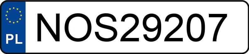 Numer rejestracyjny NOS 29207 posiada AUDI A3 1.8 Kat. MR`96 8L A3 1.8 Kat. MR`96 8L - NOS29207