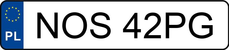 Numer rejestracyjny NOS 42PG posiada BMW 320 Touring Diesel Kat. MR`98 E46 320 Touring Diesel Kat. MR`98 E46 - NOS42PG