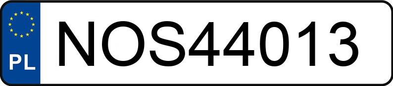 Numer rejestracyjny NOS 44013 posiada VOLKSWAGEN Caddy Diesel MR`05 E4 2.3t TDI - NOS44013