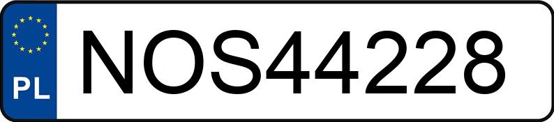 Numer rejestracyjny NOS 44228 posiada BMW 523i Kat. MR`95 E39 523i Kat. MR`95 E39 - NOS44228