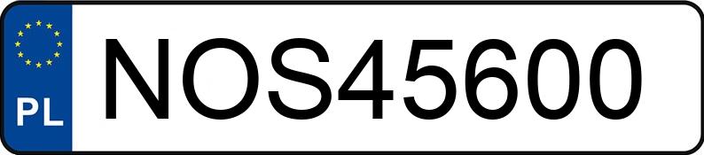 Numer rejestracyjny NOS 45600 posiada VOLKSWAGEN Passat B8 1.6 TDI-CR MR`15 E6 Trendline - NOS45600