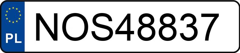 Numer rejestracyjny NOS 48837 posiada BMW 320i Kat. MR`98 E46 320i Kat. MR`98 E46 - NOS48837