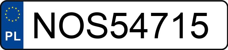 Numer rejestracyjny NOS 54715 posiada VOLKSWAGEN Golf VI Variant 1.4 MR`08 E5 Comfortline - NOS54715