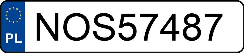 Numer rejestracyjny NOS 57487 posiada MERCEDES-BENZ CLS 350 CDI MR`11 E5 218 BlueEFFICIENCY 4Matic - NOS57487