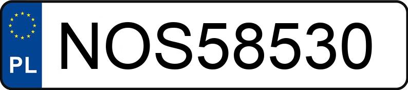 Numer rejestracyjny NOS 58530 posiada AUDI A3 - NOS58530 Numer rejestracyjny NOS 58530 posiada AUDI A3 - NOS58530
