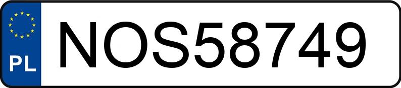 El número de registro NOS 58749 tiene KIA Sportage 2.0 MR`05 E4 Tour - NOS58749