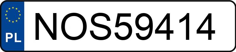 Numer rejestracyjny NOS 59414 posiada SKODA Octavia III 1.6 TDI-CR MR`13 E6 Ambition DSG - NOS59414
