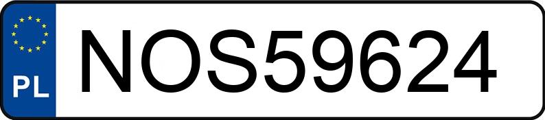 Numer rejestracyjny NOS 59624 posiada FORD MONDEO 2.0 TDCI - NOS59624