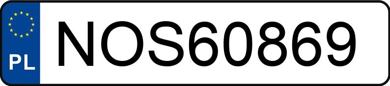 Numer rejestracyjny NOS 60869 posiada AUDI A6 AVANT - NOS60869
