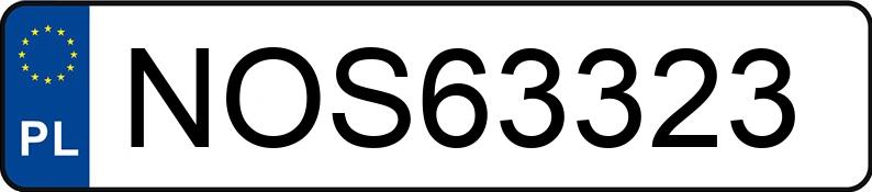 Numer rejestracyjny NOS 63323 posiada PORSCHE MACAN - NOS63323