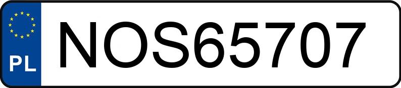 Numer rejestracyjny NOS 65707 posiada DAEWOO Tico 0.8 Kat. 800NEW SX-DLX - NOS65707