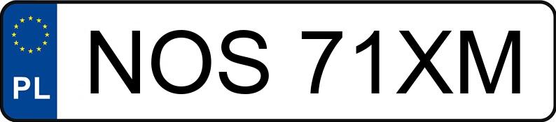 Numer rejestracyjny NOS 71XM posiada TOYOTA Avensis Wagon 2.0 Diesel MR`09 E5 Luna - NOS71XM