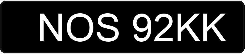 Numer rejestracyjny NOS 92KK posiada SEAT Leon 1.4 MR`99 E3 1M Stella - NOS92KK