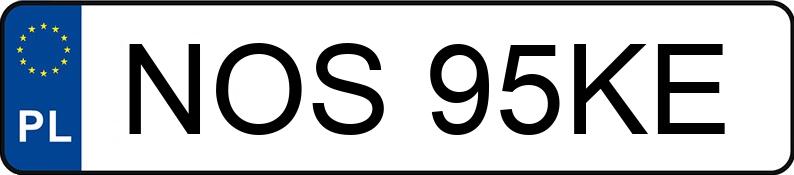 Numer rejestracyjny NOS 95KE posiada ROVER 200 - NOS95KE Numer rejestracyjny NOS 95KE posiada ROVER 200 - NOS95KE