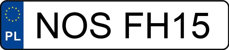 Le numéro d’enregistrement NOS FH15 a URSUS C 360 - NOSFH15 Le numéro d’enregistrement NOS FH15 a URSUS C 360 - NOSFH15