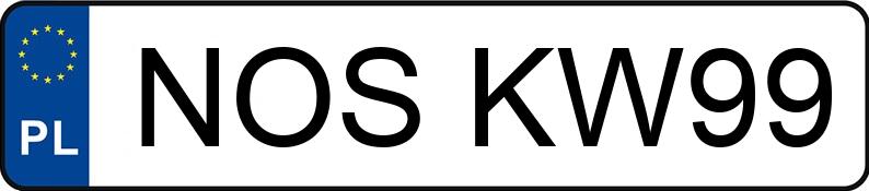 Numer rejestracyjny NOS KW99 posiada CASE IH MAXXUM 125 DH - NOSKW99