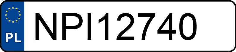 Numer rejestracyjny NPI 12740 posiada AUDI A4 AVANT - NPI12740 Numer rejestracyjny NPI 12740 posiada AUDI A4 AVANT - NPI12740