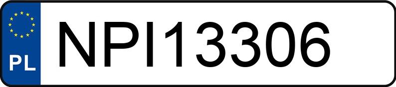 Numer rejestracyjny NPI 13306 posiada FORD MONDEO - NPI13306