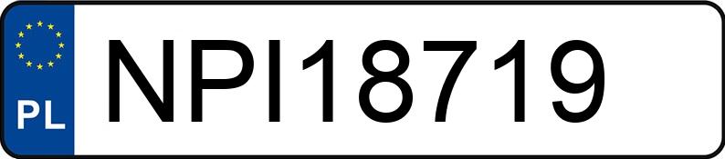 Numer rejestracyjny NPI 18719 posiada VOLVO V70 - NPI18719