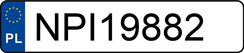 Numer rejestracyjny NPI 19882 posiada RENAULT ESPACE - NPI19882 Numer rejestracyjny NPI 19882 posiada RENAULT ESPACE - NPI19882