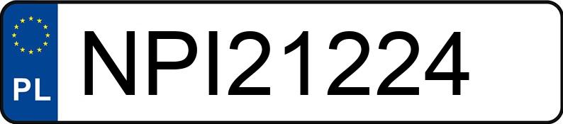 Numer rejestracyjny NPI 21224 posiada HONDA ACCORD - NPI21224