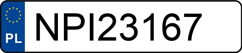 Numer rejestracyjny NPI 23167 posiada SEAT Ibiza 1.2 TDI-CR MR`12 E5 6J Reference - NPI23167