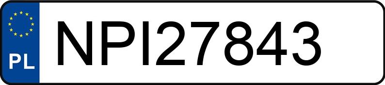 Numer rejestracyjny NPI 27843 posiada AUDI A6 Avant 2.7 TDi MR`09 E4 4F A6 Avant 2.7 TDi MR`09 E4 4F - NPI27843