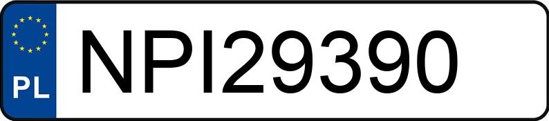 Numer rejestracyjny NPI 29390 posiada CITROEN NEMO - NPI29390 Numer rejestracyjny NPI 29390 posiada CITROEN NEMO - NPI29390