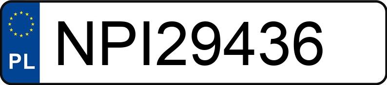 Numer rejestracyjny NPI 29436 posiada AUDI A4 - NPI29436