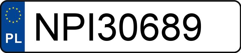 Numer rejestracyjny NPI 30689 posiada FORD MONDEO - NPI30689