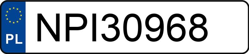 Numer rejestracyjny NPI 30968 posiada AUDI A4 - NPI30968