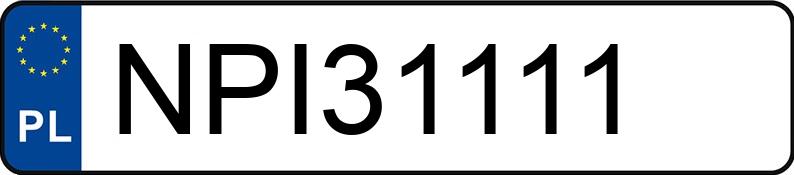 Numer rejestracyjny NPI 31111 posiada AUDI A4 - NPI31111