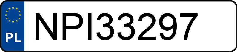 Numer rejestracyjny NPI 33297 posiada VOLKSWAGEN GOLF - NPI33297