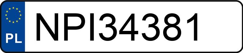 Numer rejestracyjny NPI 34381 posiada AUDI A6 - NPI34381