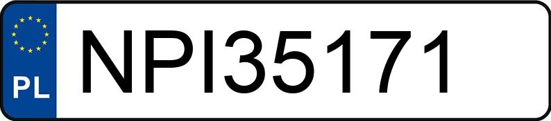 Numer rejestracyjny NPI 35171 posiada SKODA Fabia 1.4 MR`05 E4 Elegance - NPI35171 Numer rejestracyjny NPI 35171 posiada SKODA Fabia 1.4 MR`05 E4 Elegance - NPI35171