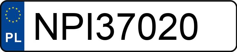 Registreringsnummeret NPI 37020 har JAGUAR F-Type 3.0 MR`18 E6 F-Type 3.0 MR`18 E6 - NPI37020