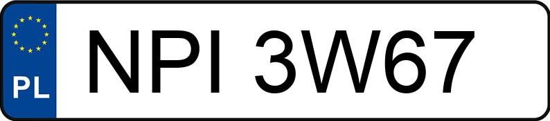 Numer rejestracyjny NPI 3W67 posiada VOLKSWAGEN Passat GP 1.9 TDI MR`00 E3 Comfortline - NPI3W67