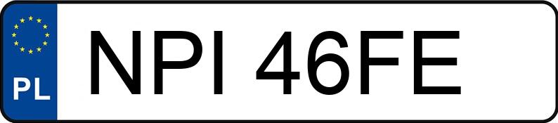 Numer rejestracyjny NPI 46FE posiada ZETOR 6045 - NPI46FE