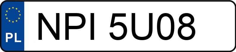 Numer rejestracyjny NPI 5U08 posiada AUDI A3 1.9 TDi Kat. MR`96 8L Ambiente - NPI5U08