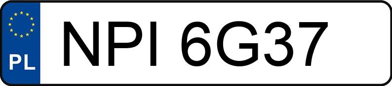 El número de registro NPI 6G37 tiene BMW 320i Kat. MR`98 E46 320i Kat. MR`98 E46 - NPI6G37