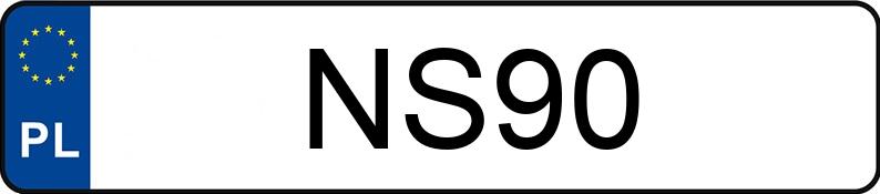 Numer rejestracyjny NS 90 posiada CHRYSLER TOWN & COUNTRY - NS90 Numer rejestracyjny NS 90 posiada CHRYSLER TOWN & COUNTRY - NS90