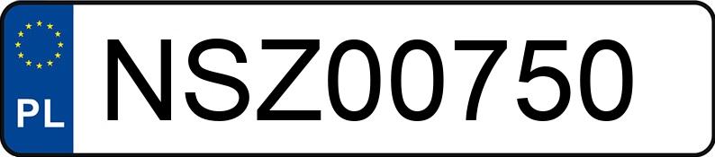 Numer rejestracyjny NSZ 00750 posiada HONDA CR-Z - NSZ00750 Numer rejestracyjny NSZ 00750 posiada HONDA CR-Z - NSZ00750