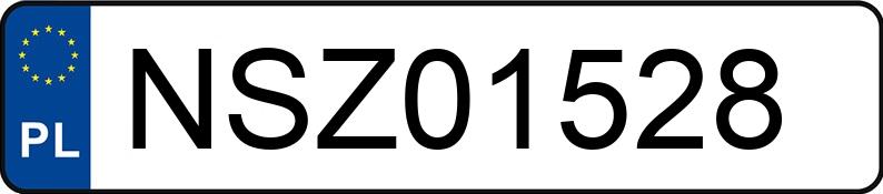 Numer rejestracyjny NSZ 01528 posiada BMW 320I - NSZ01528