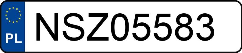 Numer rejestracyjny NSZ 05583 posiada AUDI Q5 - NSZ05583