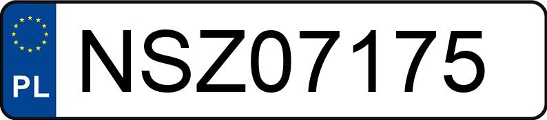 Numer rejestracyjny NSZ 07175 posiada BMW 316 I - NSZ07175 Numer rejestracyjny NSZ 07175 posiada BMW 316 I - NSZ07175