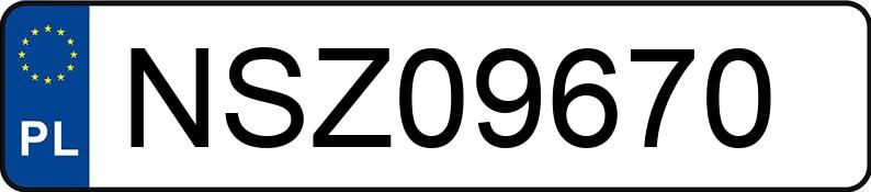 Numer rejestracyjny NSZ 09670 posiada BMW 520D - NSZ09670 Numer rejestracyjny NSZ 09670 posiada BMW 520D - NSZ09670