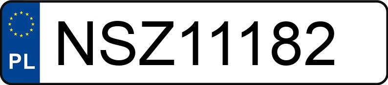 Numer rejestracyjny NSZ 11182 posiada OPEL ASTRA - NSZ11182 Numer rejestracyjny NSZ 11182 posiada OPEL ASTRA - NSZ11182