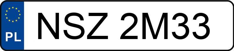 Numer rejestracyjny NSZ 2M33 posiada RIEJU RR - NSZ2M33